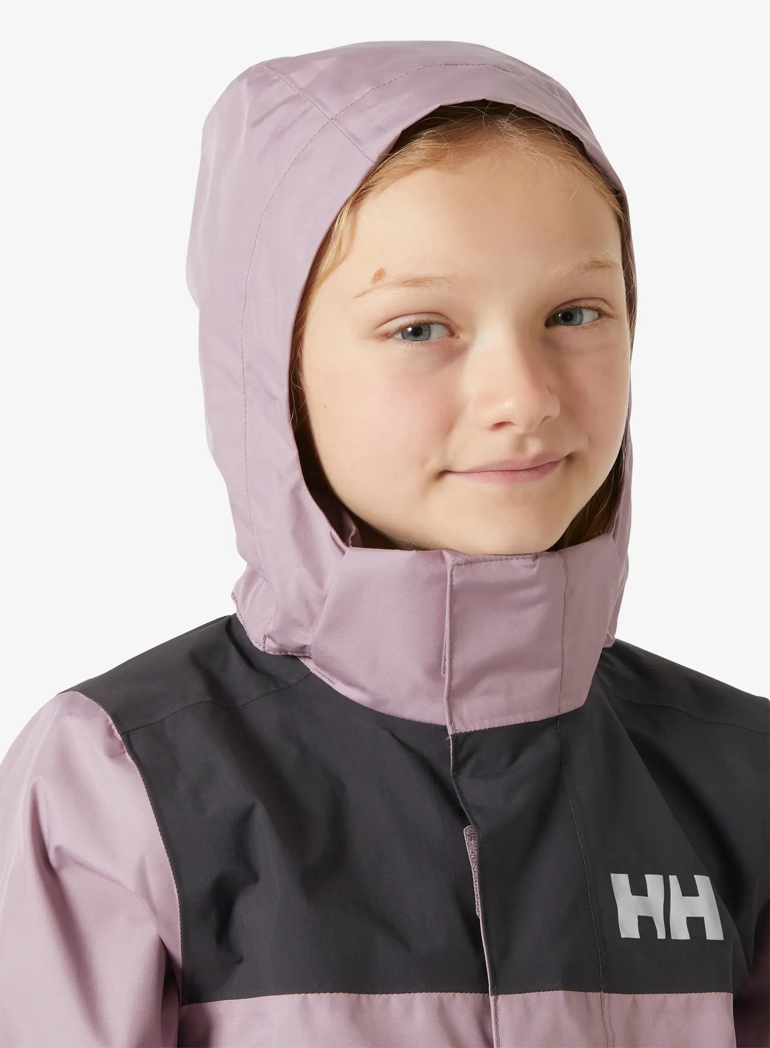 Kinderjacke Helly Hansen Jr Vancouver Rain Jacket - purple clay