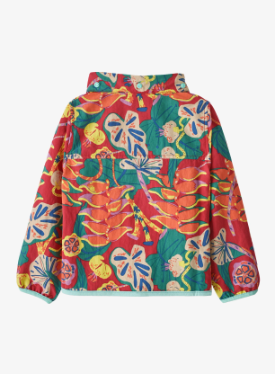 Kinderjacke Patagonia Baby Baggies Jacket - tropiclimb/hot ember