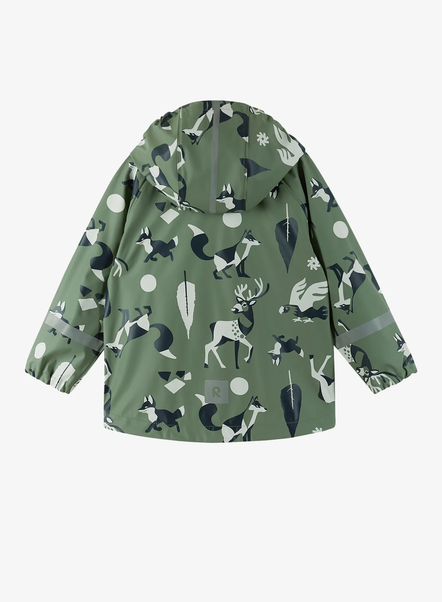 Kinderjacke Reima Vesi - green clay