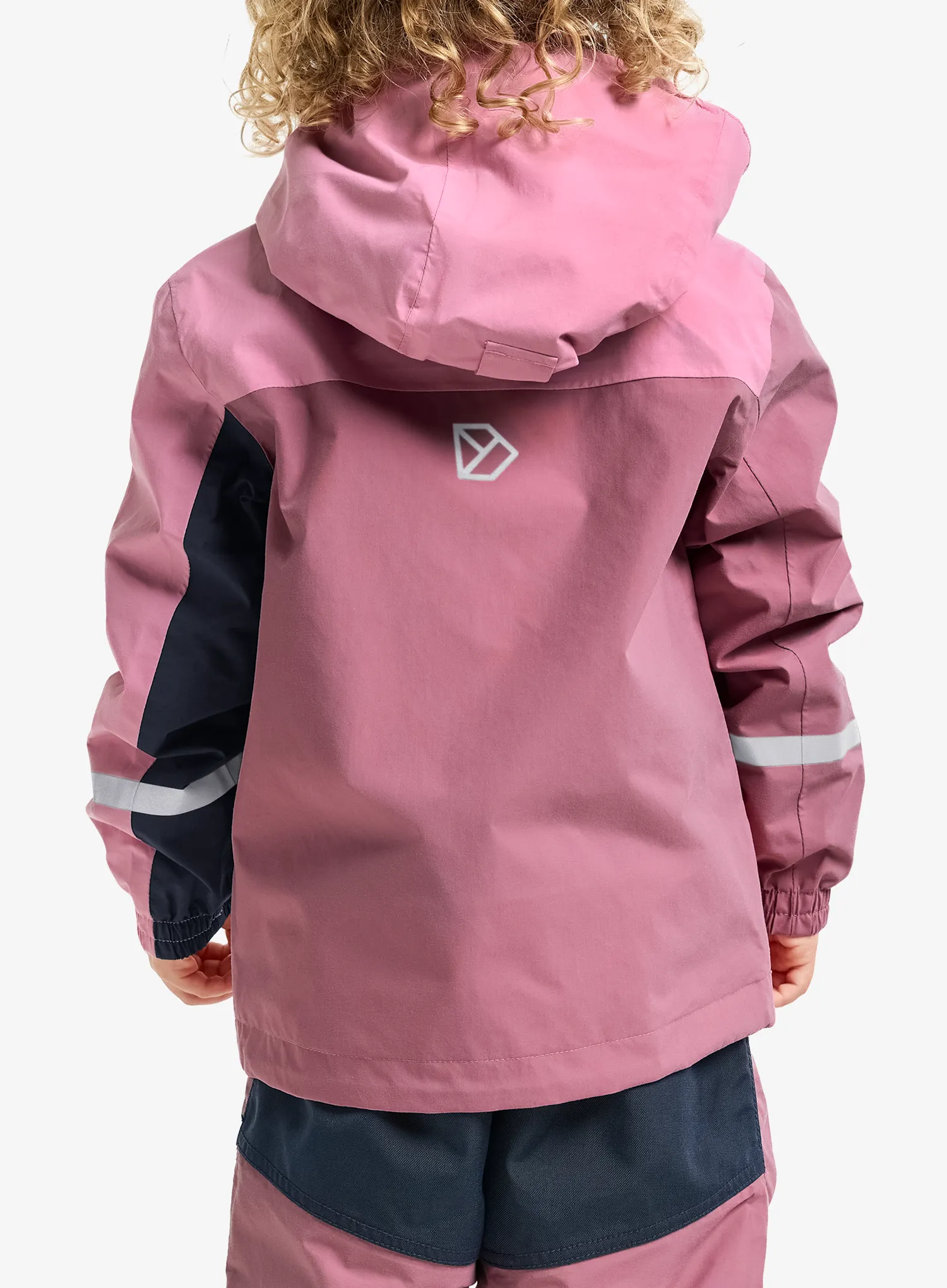 Jacke Mädchen Didriksons Pilvi JKT 2 - heather pink