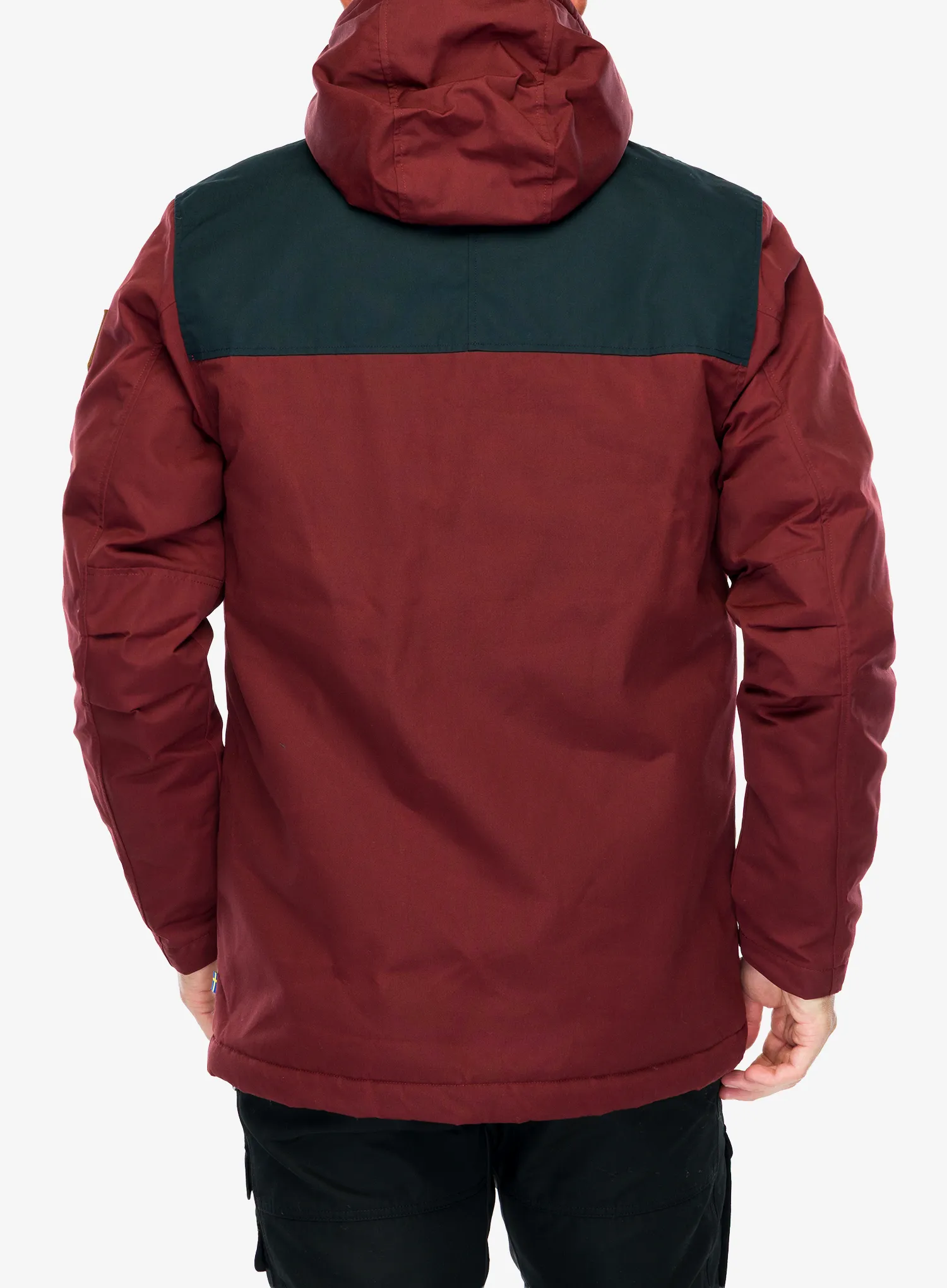 Jacke Fjallraven Greenland Winter Jacket - maroon/dark navy