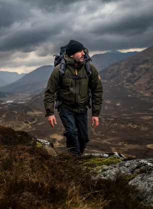 Jacke Fjallraven Keb GTX Jacket - black/black