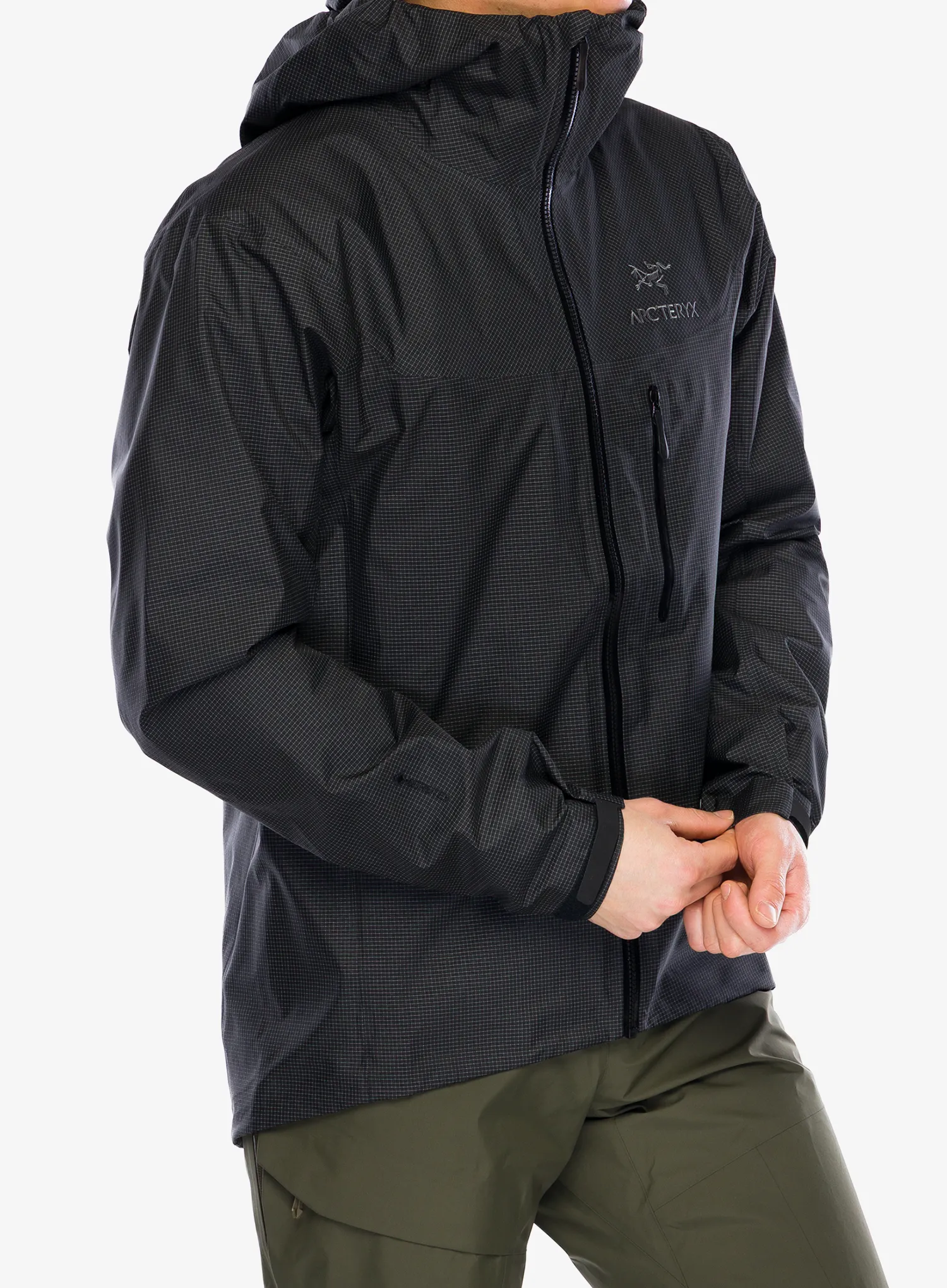 GORE-TEX Jacke Arcteryx Alpha Lightweight Jacket - black | 8a.de