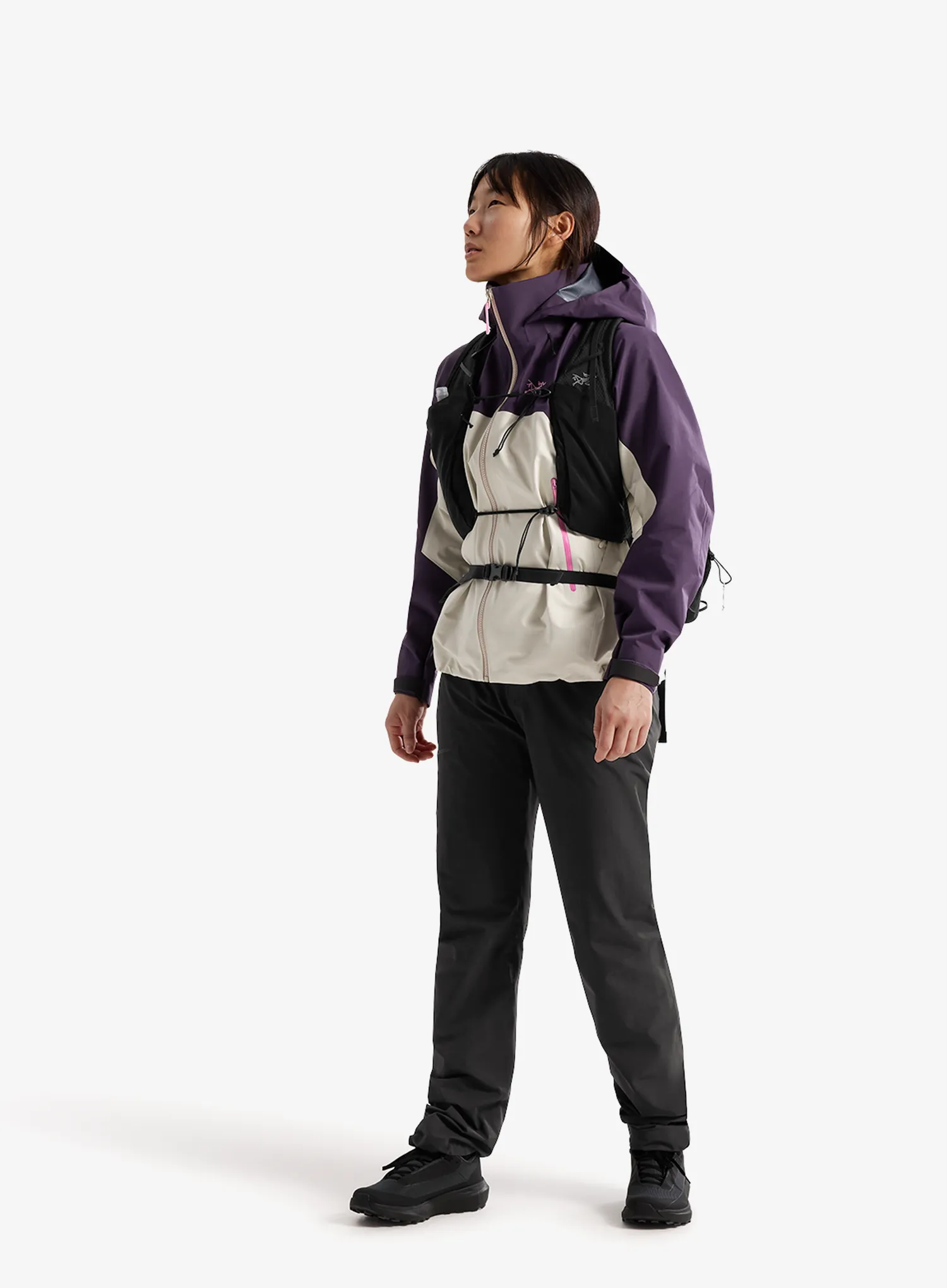 GORE-TEX Regenjacke Damen Arcteryx Beta AR Jacket - cosmic bloom