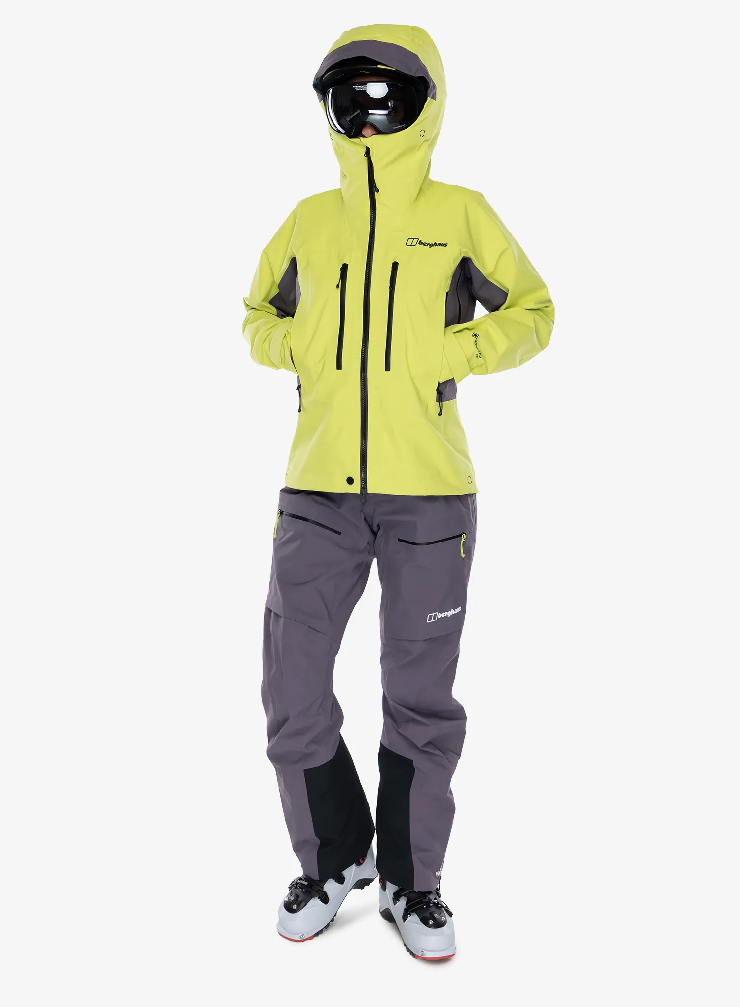 GORE-TEX Regenjacke Damen Berghaus Extrem Vanguard GTX Jkt AF - spark/purple planet