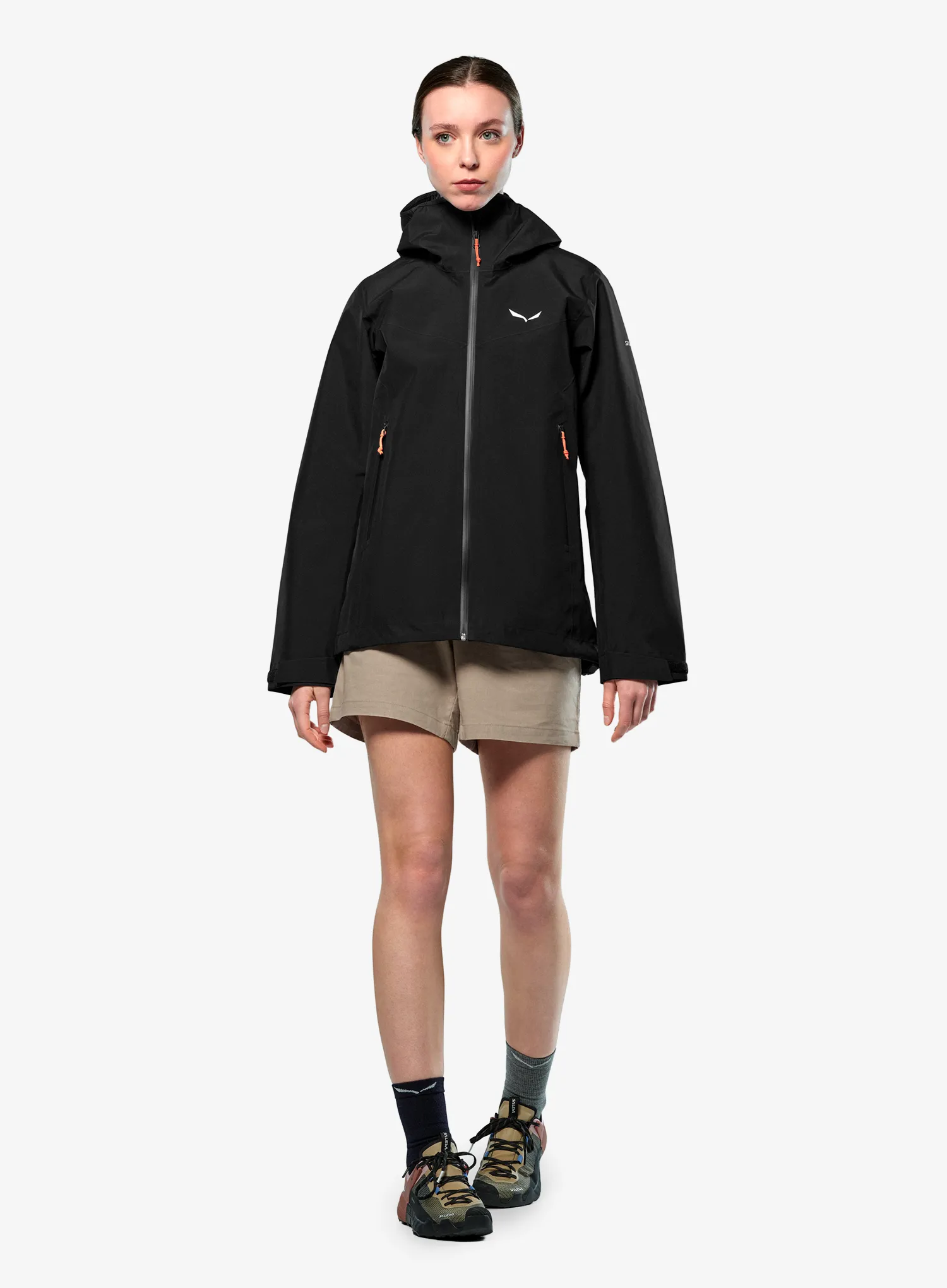 GORE-TEX Regenjacke Damen Salewa Puez Gtx 3L Epe Jacket - black out