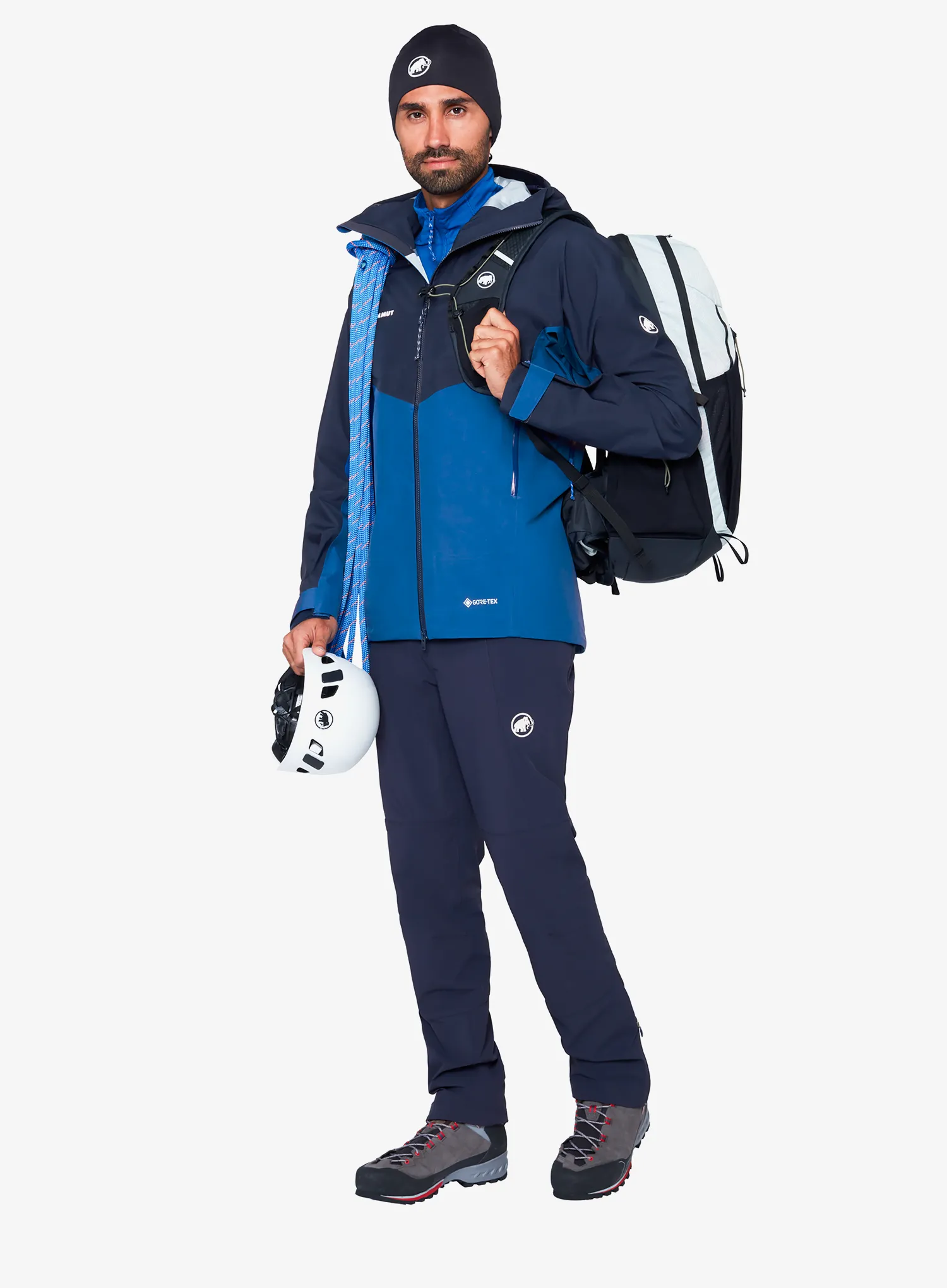 GORE-TEX Jacke Mammut Crater IV HS Hooded Jacket - tschiel/marine