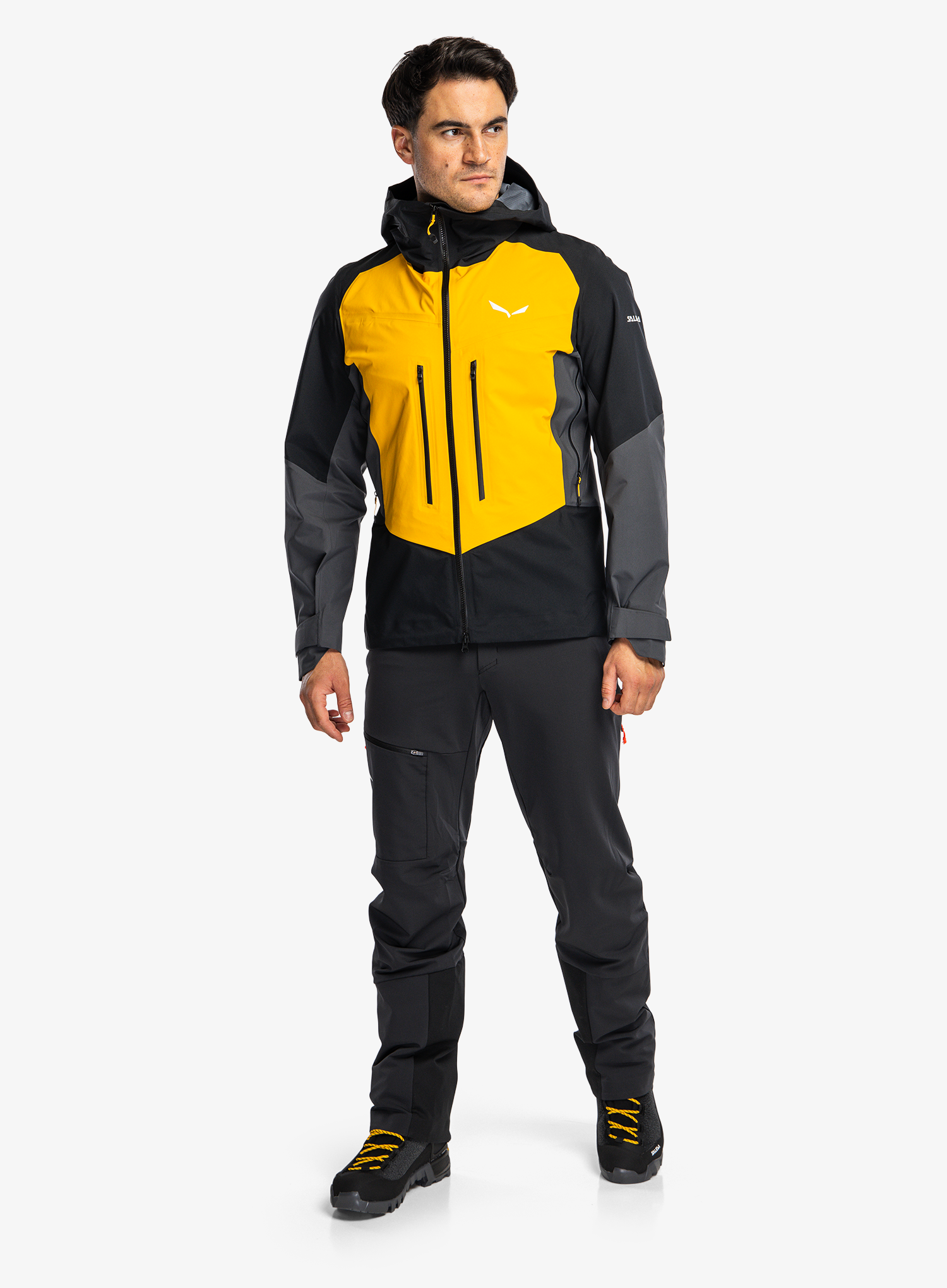 GORE-TEX Jacke Salewa Ortles GTX Pro Jacket - gold