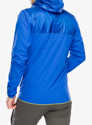 Jacke Haglofs L.I.M Tempo Trail Mimic Hood - electric blue