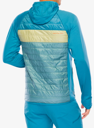 Hybridjacke Cotopaxi Capa Hybrid Insulated Hooded Jacket - drizzle/bluegrass