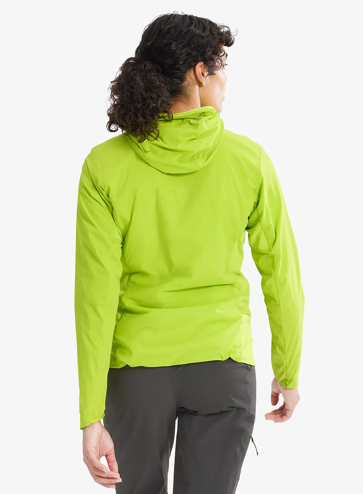 Hybridjacke Damen Arcteryx Atom SL Hoody - mantis