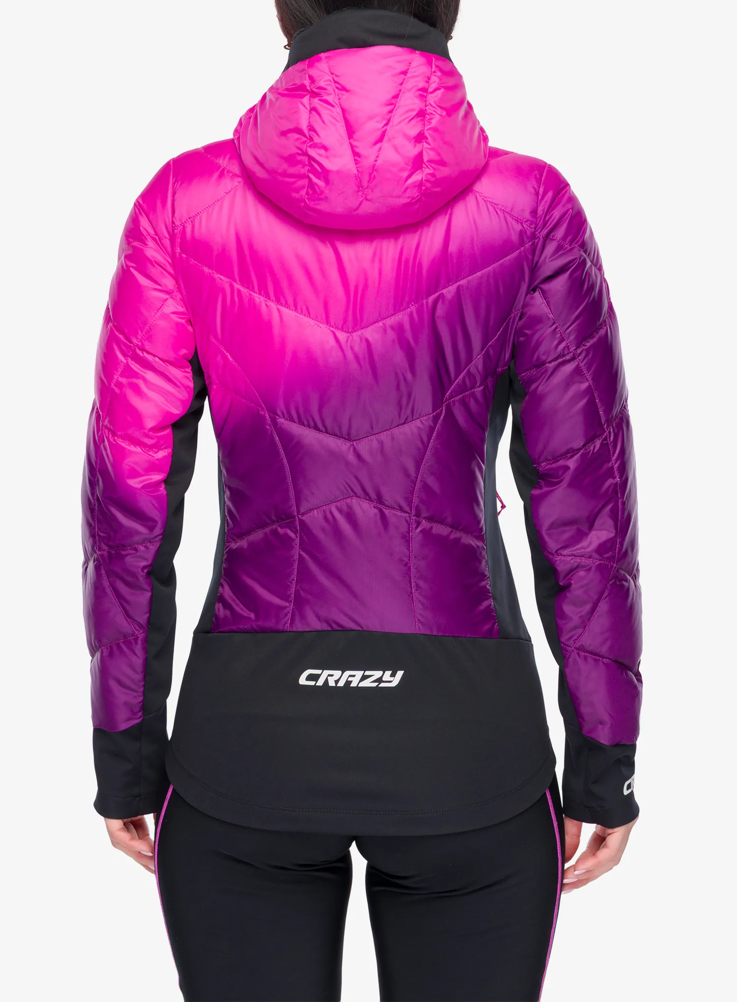 Hybridjacke Damen Crazy Jacket Exit - pop