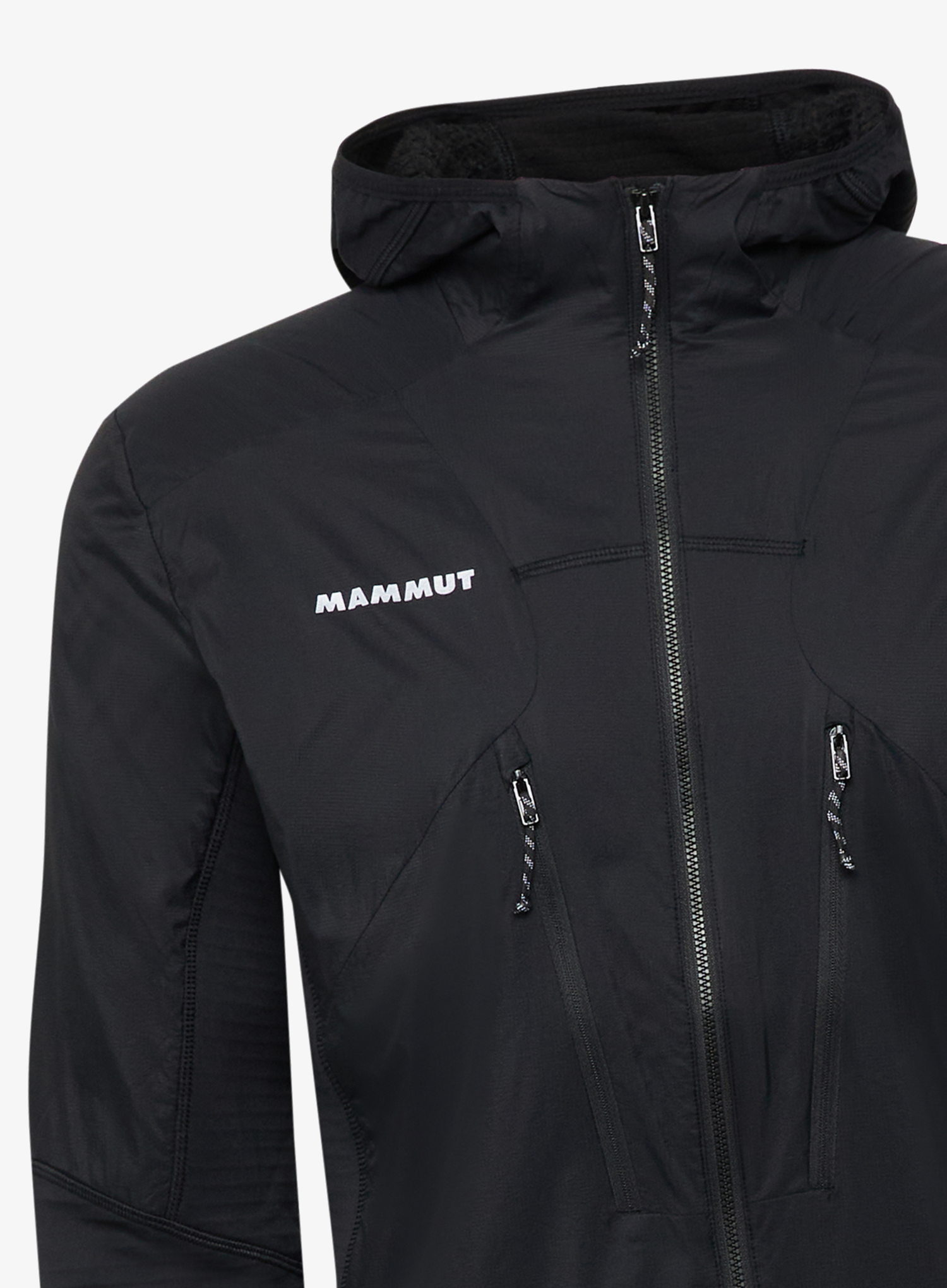 Hybridjacke Mammut Aenergy ML Hybrid Hooded Jacket - black