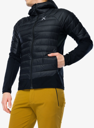 Hybridjacke Montura Peak Hybrid Hooded Jacket - black