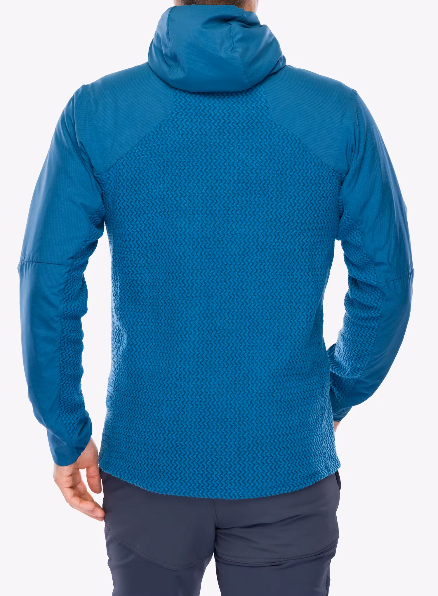 Hybridjacke Patagonia Nano-Air Light Hybrid Hoody  - wavy blue
