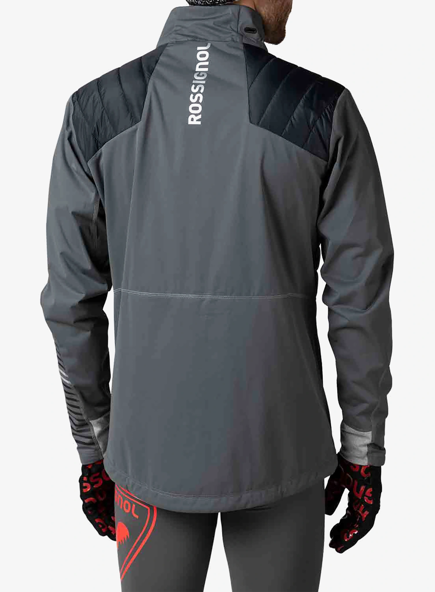 Hybridjacke Rossignol Poursuite Warm Jacket - onyx grey