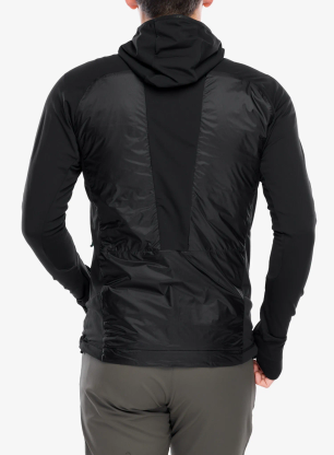 Hybridjacke Salomon Elixir Hybrid HD Insul - deep black