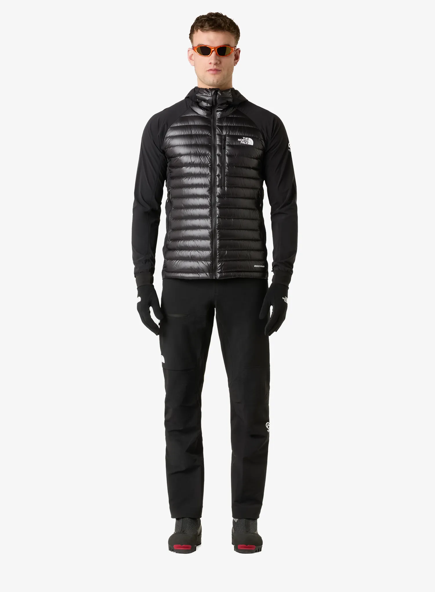 Hybridjacke The North Face Summit Breithorn LT Hybrid Hoodie - tnf black