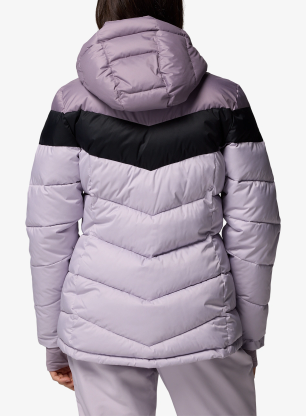 Skijacke Damen Columbia Abbott Peak II Insulated Jacket - pearl/shale purple/black