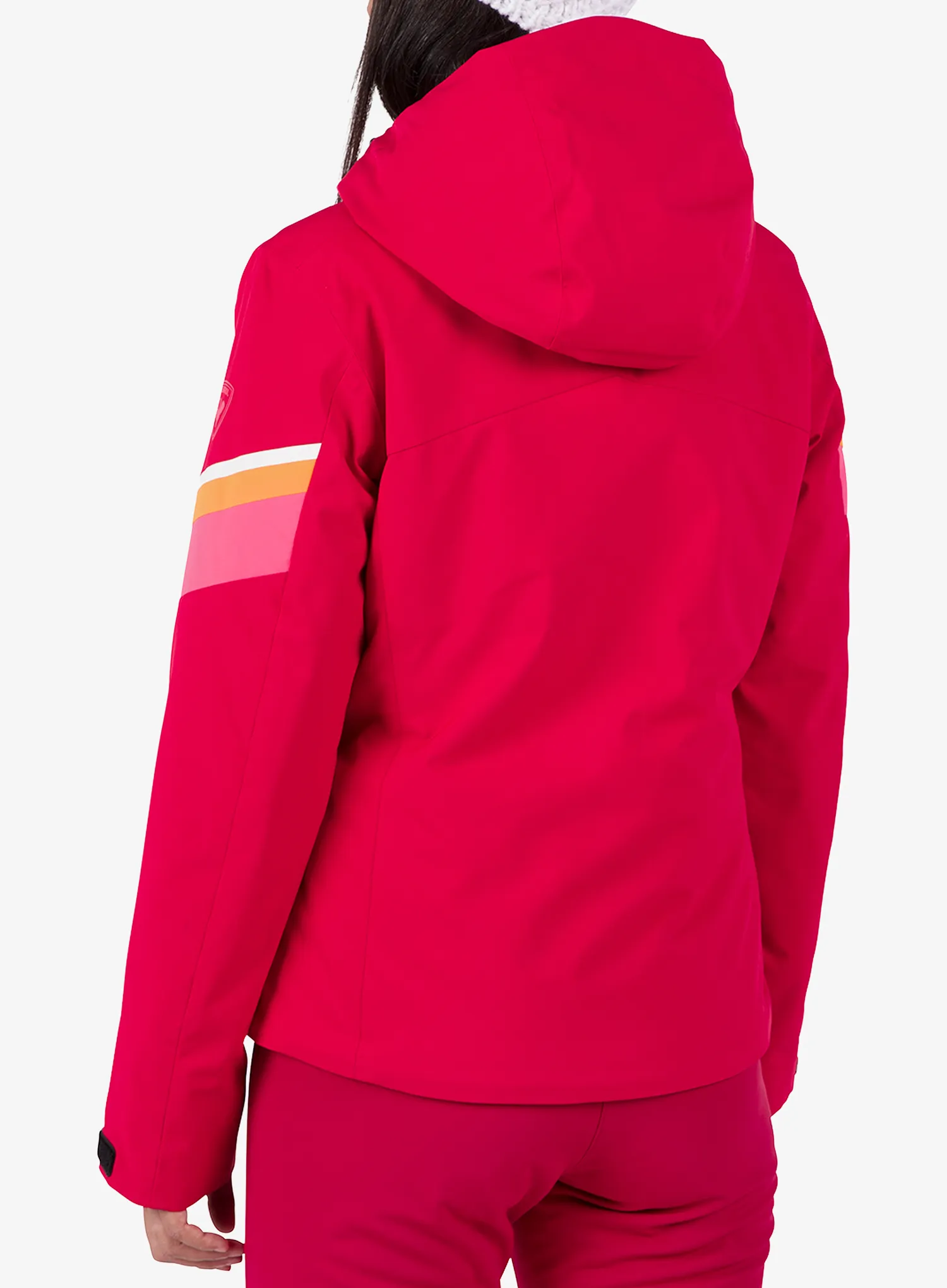 Skijacke Damen Rossignol Strawpile Jacket - ruby red