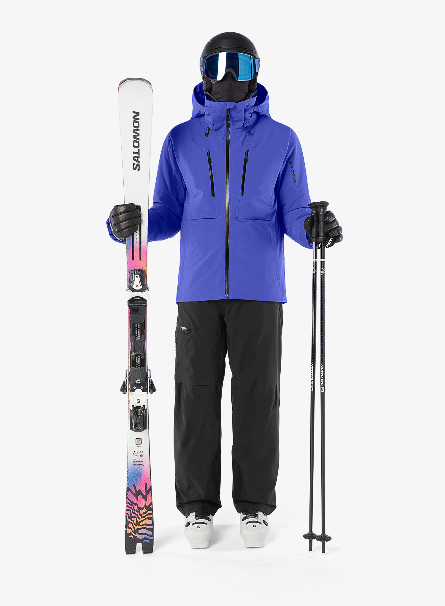 Skijacke Salomon Brilliant 2.0 Jacket - clematis blue