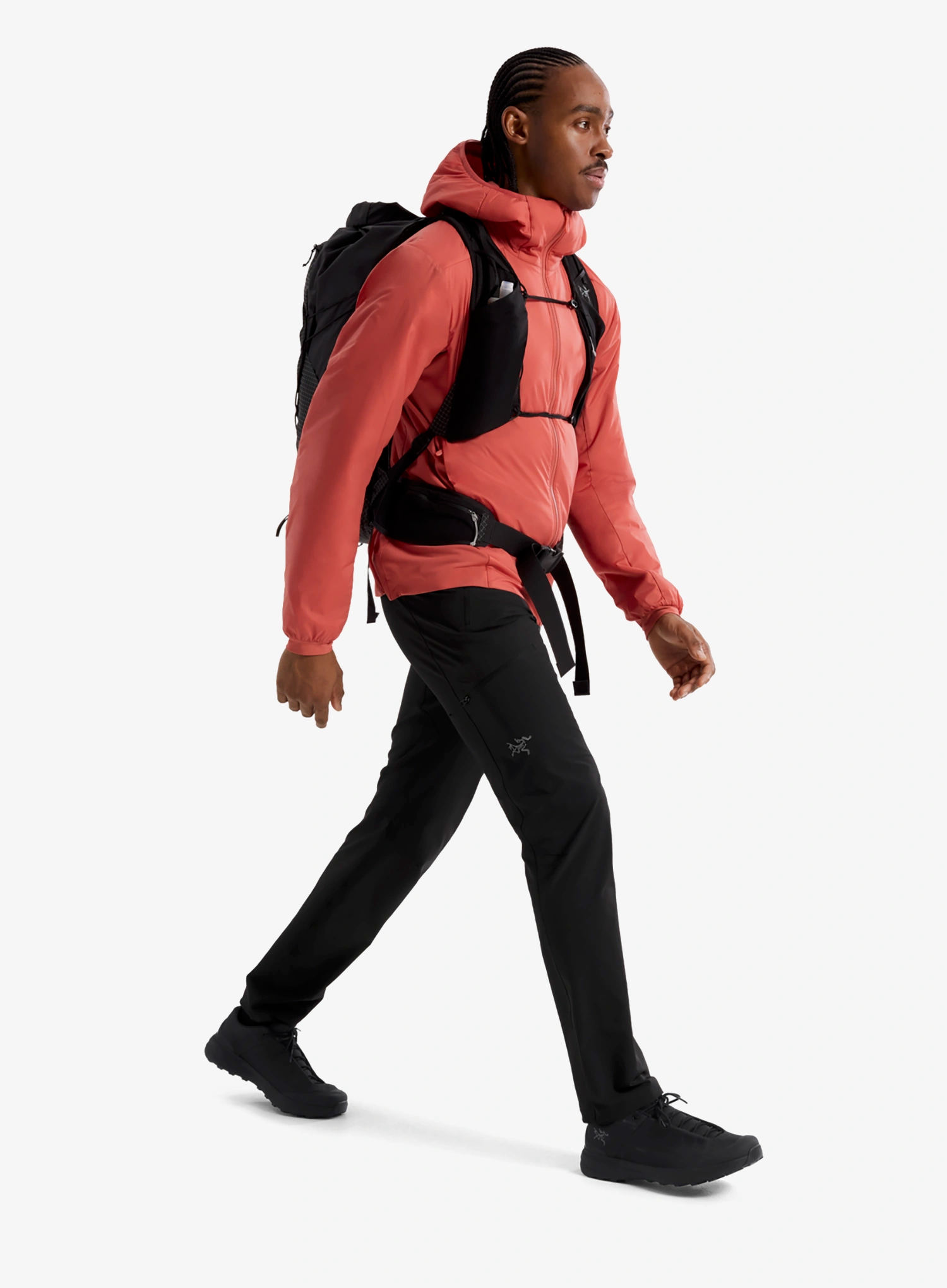 Thermojacke Arcteryx Atom Hoody - stone red