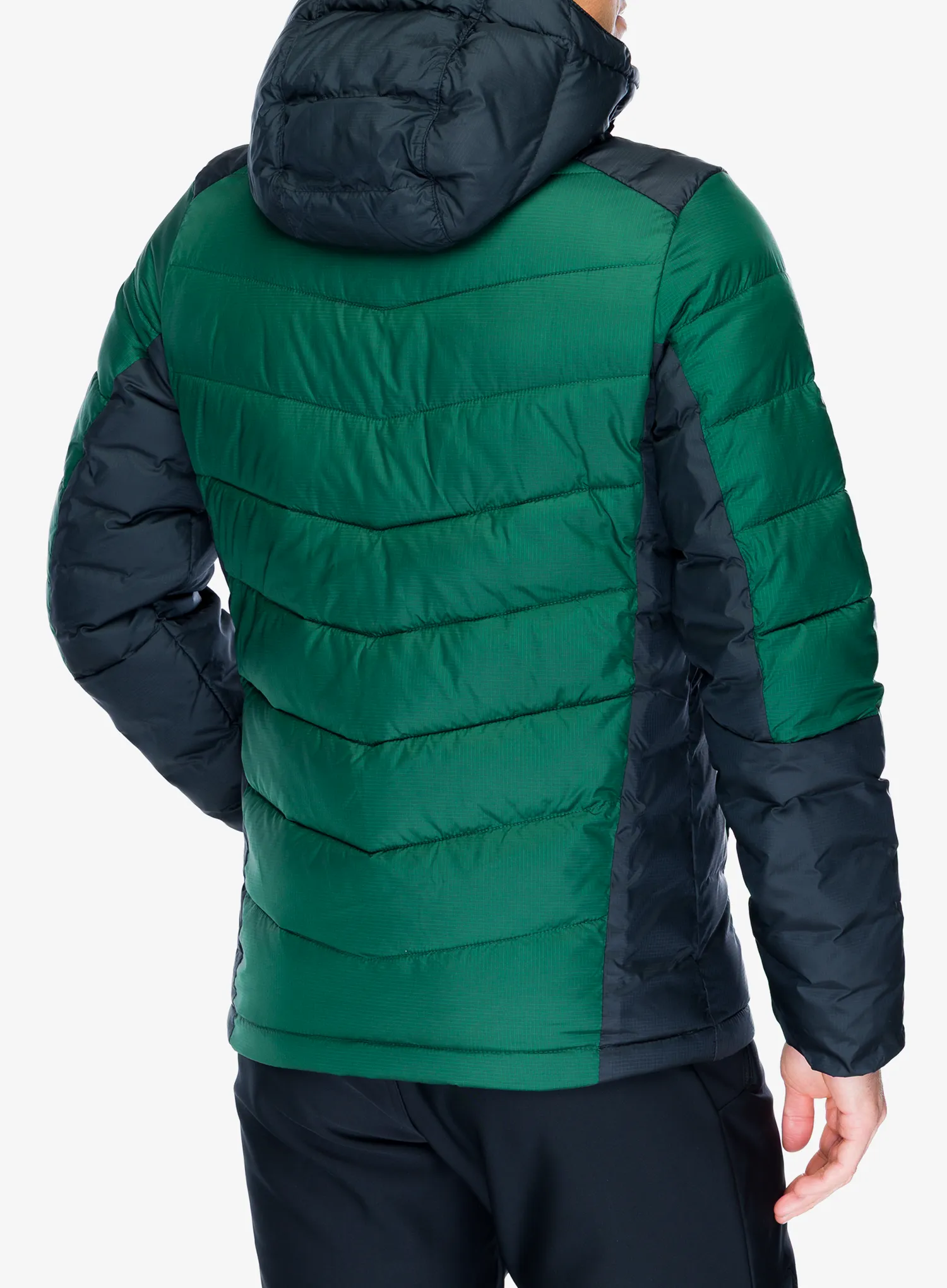 Thermojacke Columbia Labyrinth Loop II Hooded Jacket - rain forest/black