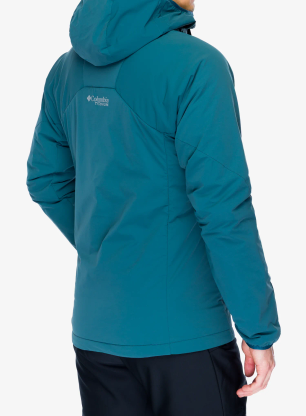 Thermojacke Columbia Silver Leaf Lite Hooded Jacket - everblue
