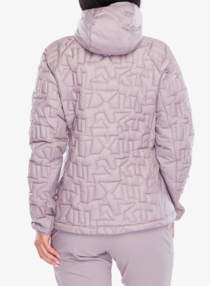 Thermojacke Damen adidas TERREX Xperior PrimaLoft Loose Fill Insulated Hooded Jkt - preloved fig