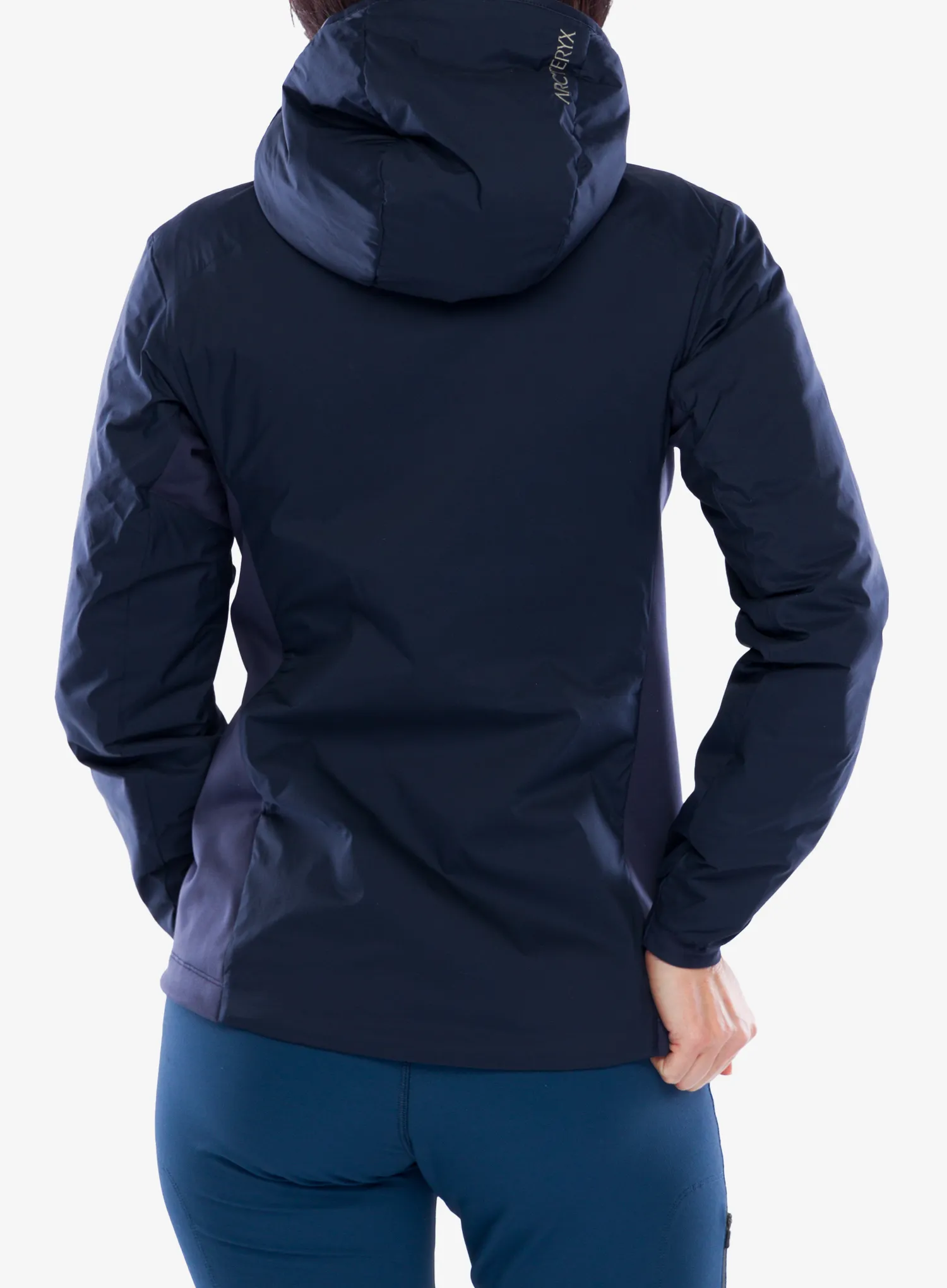 Thermojacke Damen Arcteryx Atom Hoody - black sapphire