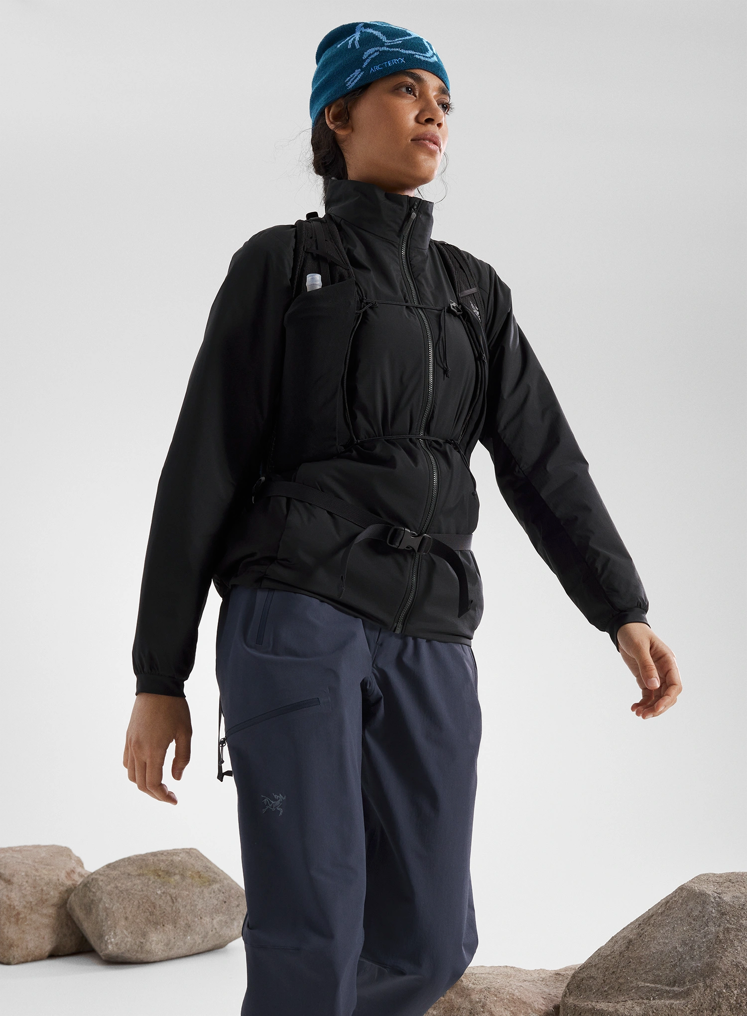Thermojacke Damen Arcteryx Atom Jacket - black