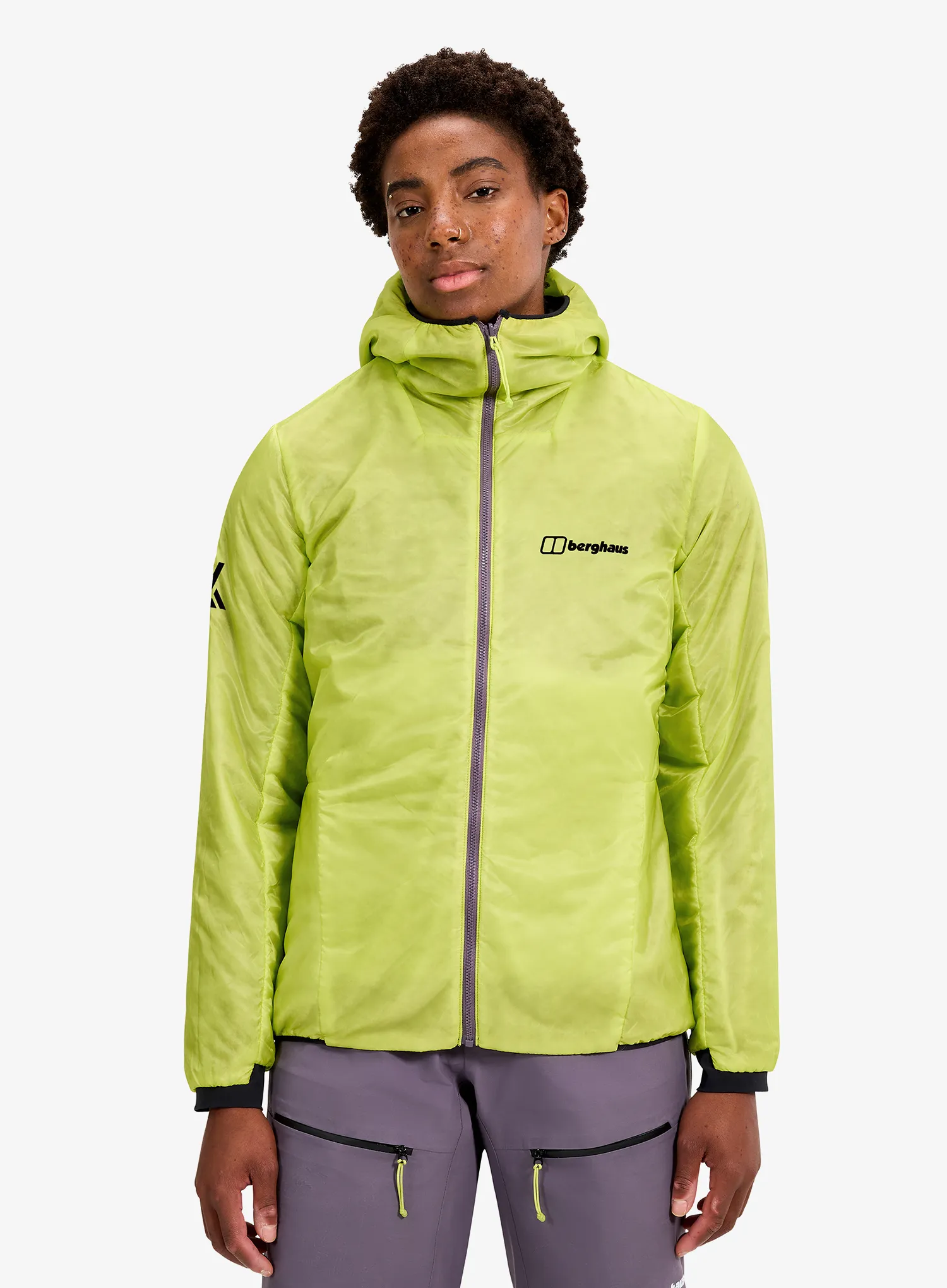 Thermojacke Damen Berghaus Mtn Arete Lb Synthetic Hoody - purple planet