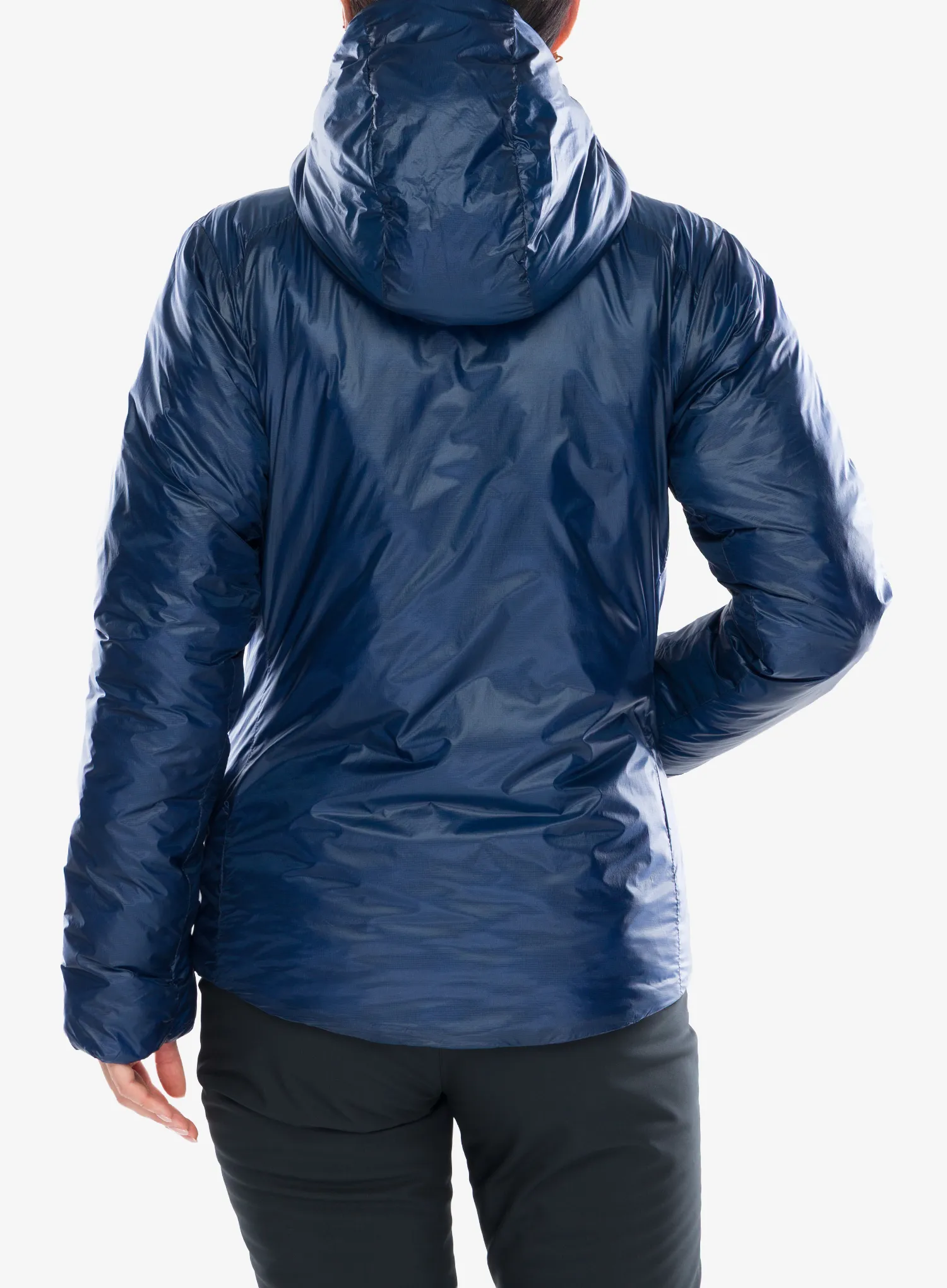 Thermojacke Damen Mountain Equipment Oreus Hooded Jacket -  blue admiral
