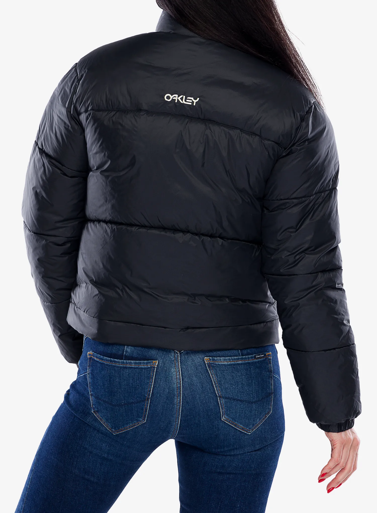 Thermojacke Damen Oakley TNP Puffy Jacket - blackout