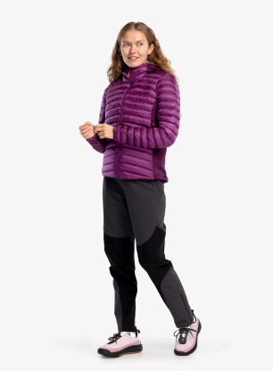 Thermojacke Damen Rab Cirrus Flex Hoody - plum/mulberry