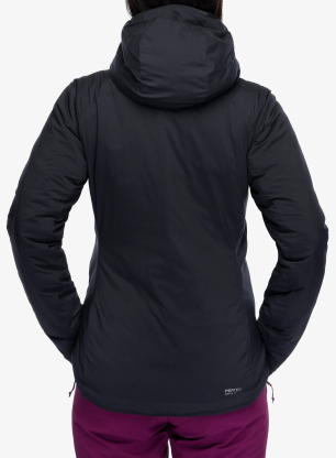Thermojacke Damen Rab Xenair Alpine Jacket - black/black