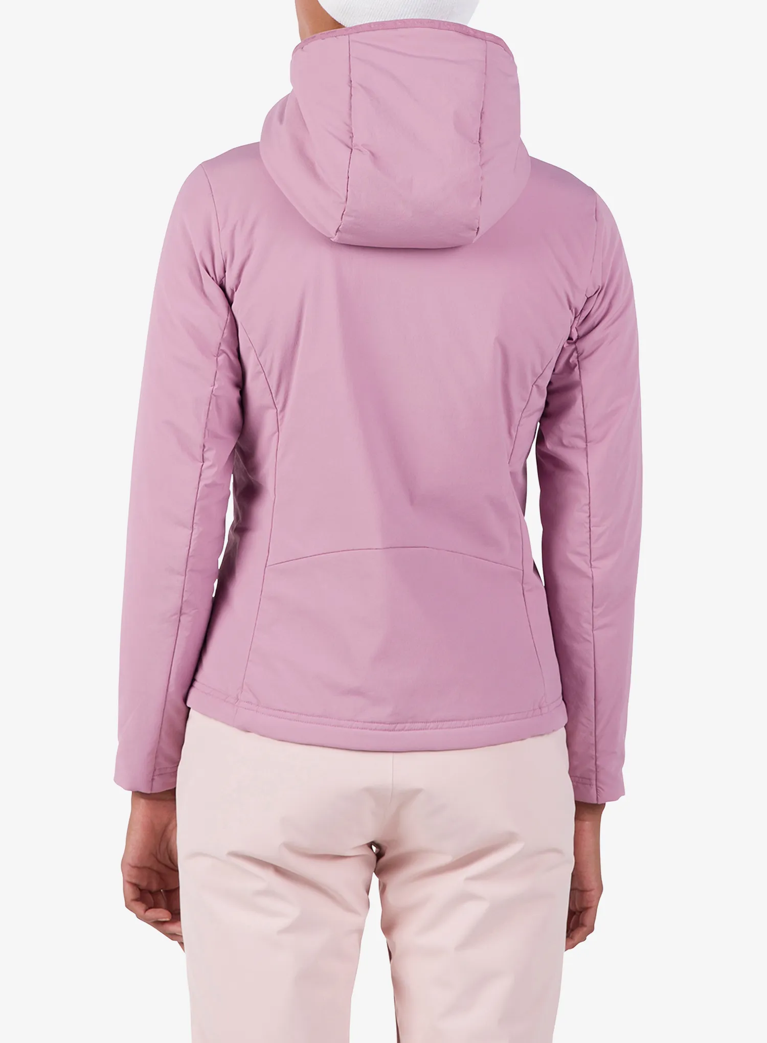 Thermojacke Damen Rossignol Opside Hoodie Jacket - moonlite mauve