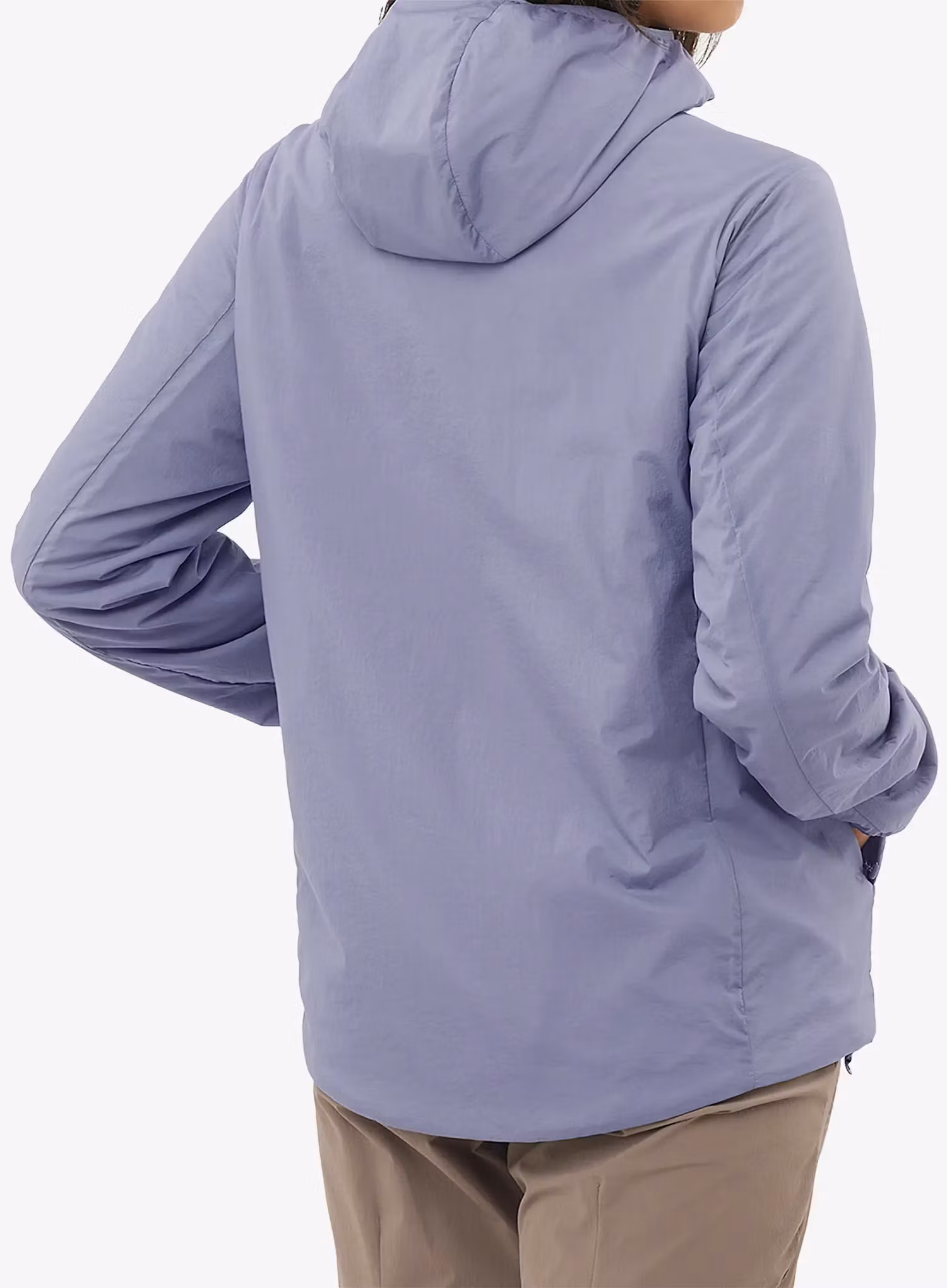 Thermojacke Damen Salomon Mountain Flex Jacket Hood - blue granite