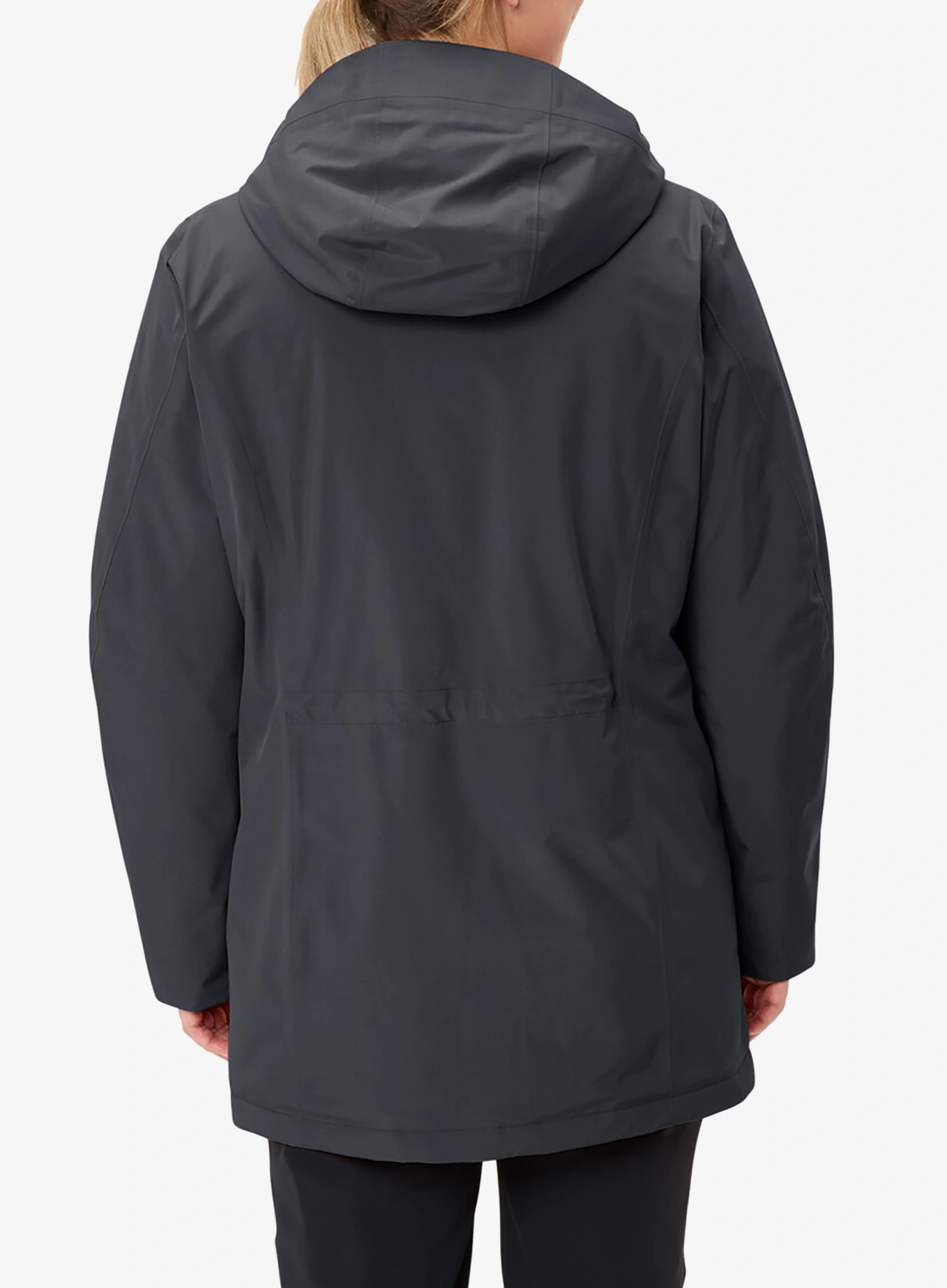 Mantel Damen Vaude Rosemoor Padded Parka - phantom black