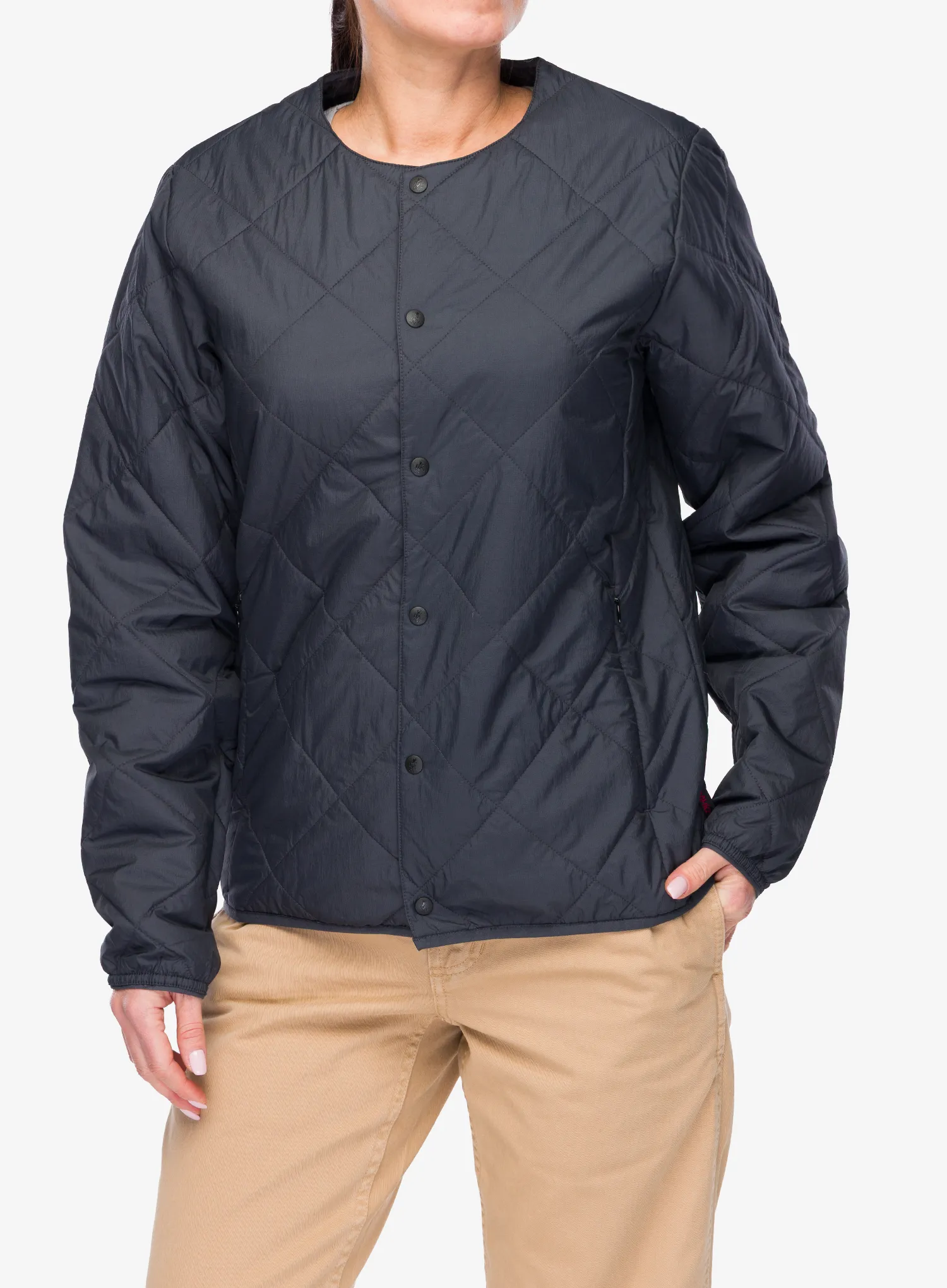 Thermojacke Gramicci Thermal Insulation Quilted Jacket - black