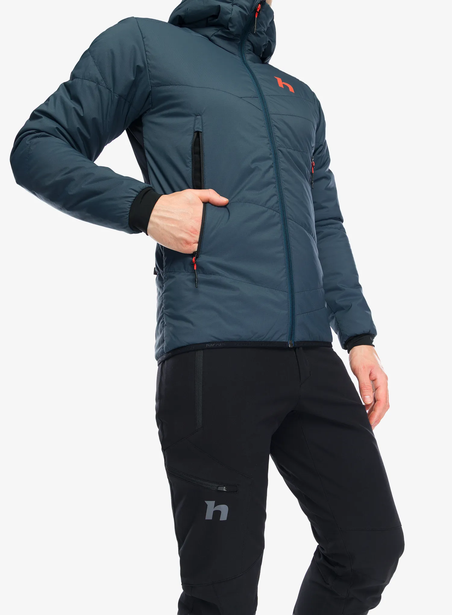 Thermojacke Hannah Gabber Hoody - stratified sea