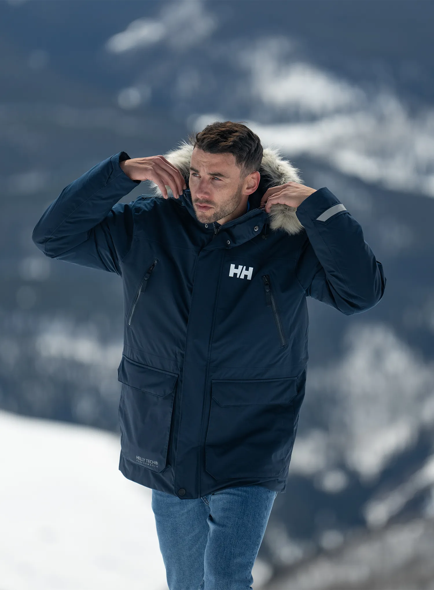 Thermojacke Helly Hansen Reine Parka - navy