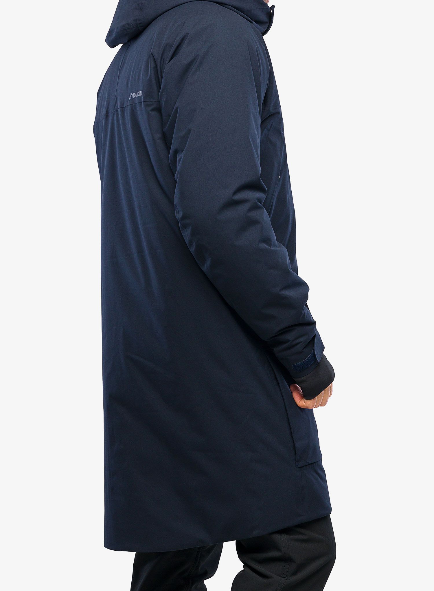 Thermojacke Houdini Fall in Parka - blue illusion