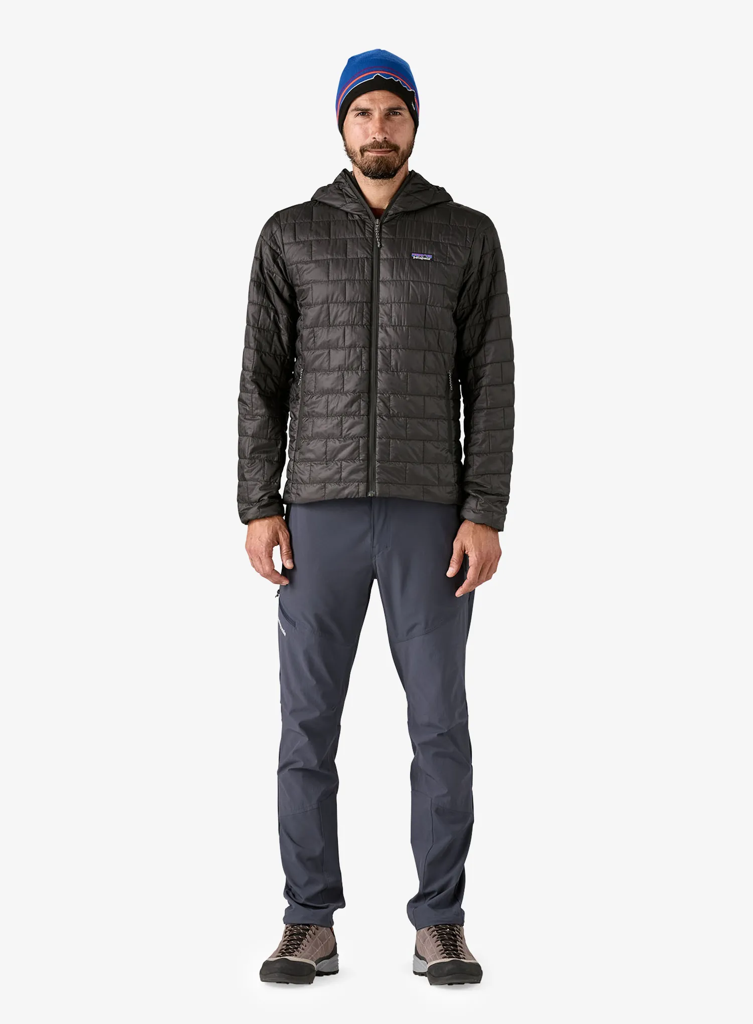 Thermojacke Patagonia Nano Puff Hoody - black/black