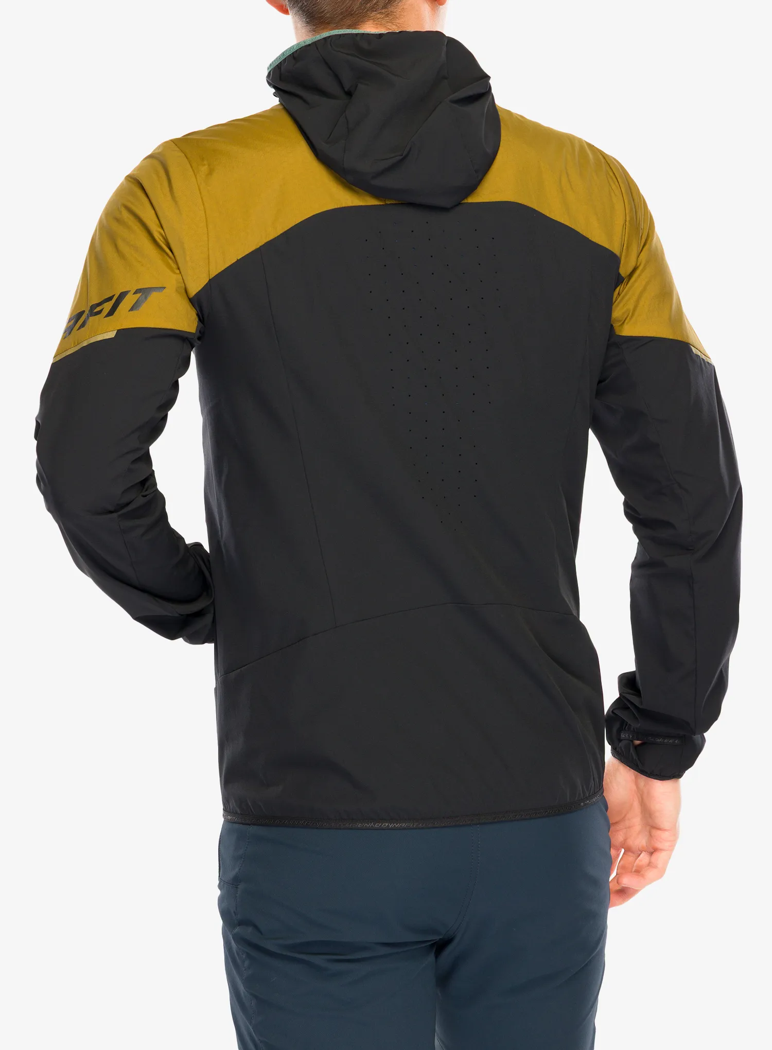 Fleecejacke Dynafit Traverse Alpha Hooded JKT - relic/black out