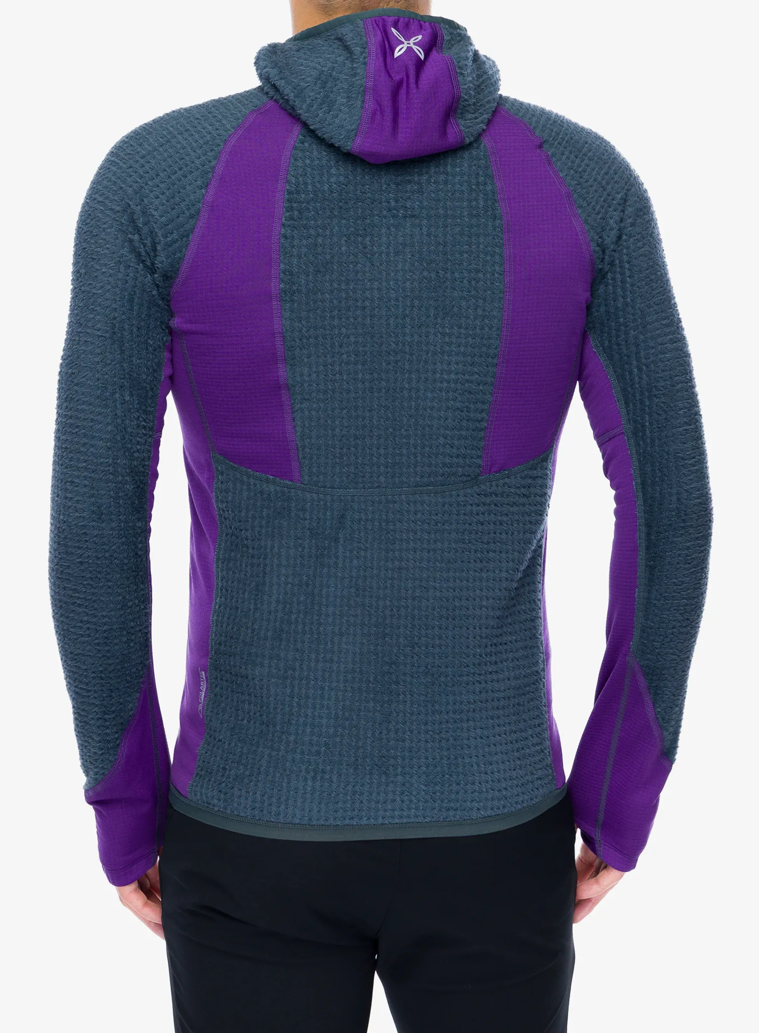 Fleecejacke Montura Vertigo PTC Alpha FZ Hooded - lead/petunia