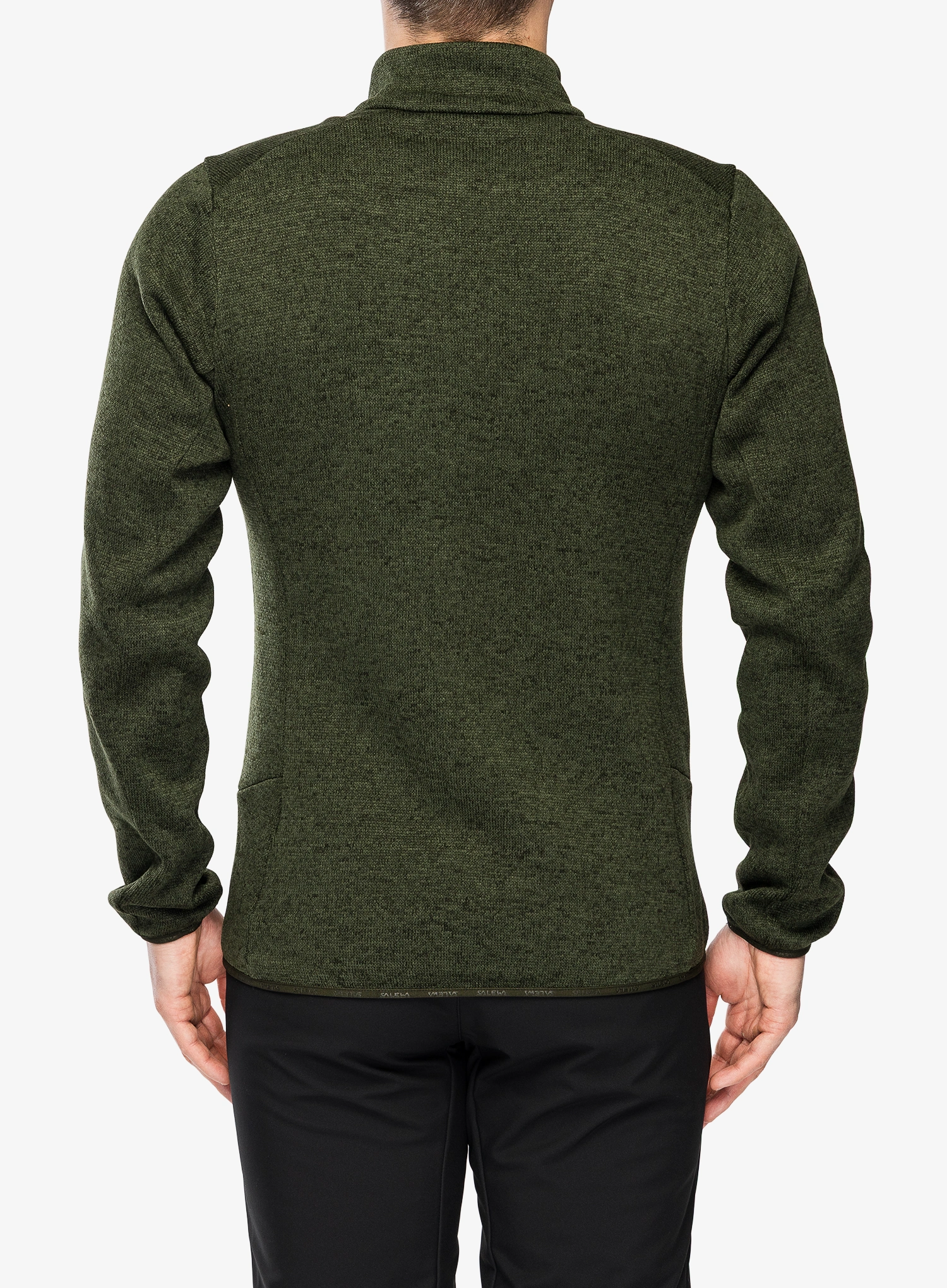 Fleecejacke Salewa Puez Rocca PL Jacket - dark olive