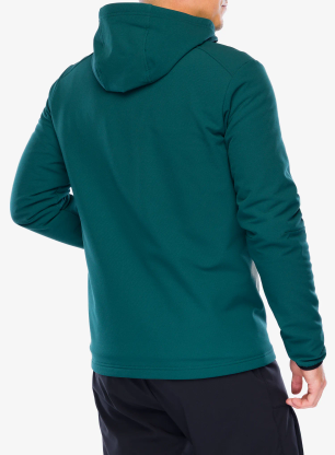 Fleecejacke Vaude Elope Stormfleece Hoody - deep pond