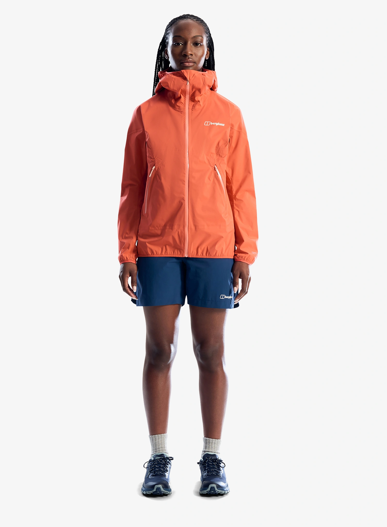 Regenjacke Damen Berghaus Rain Motion Jkt Af - sunburst