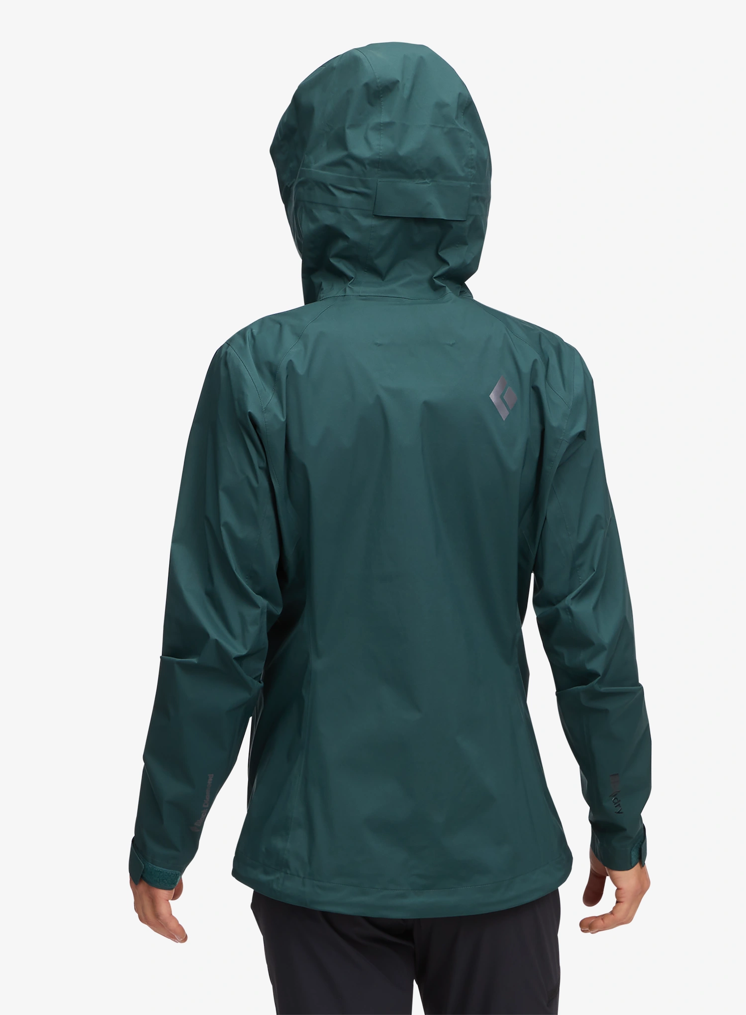 Regenjacke Damen Black Diamond Fineline Stretch Shell - deep woods